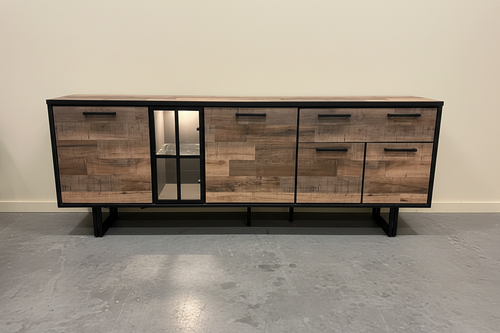 Dressoir betonlook vooraanzicht